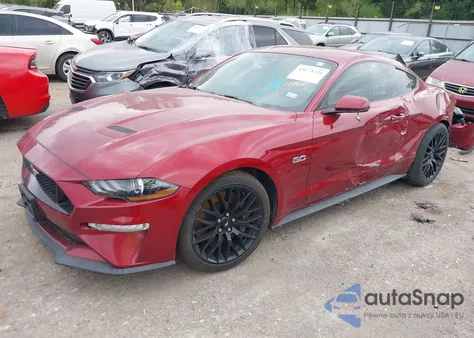 2019 Ford Mustang Gt Premium from USA, damaged, VIN 1FA6P8CF2K5163541